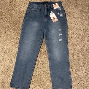 Sincerely Jules  High Rise Straight Denim Jeans